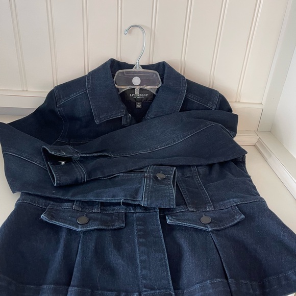 Liverpool Jeans Company Dark Blue Jean Jacket - Picture 6 of 10